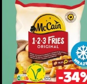 McCain 1-2-3 Zem.hranolky