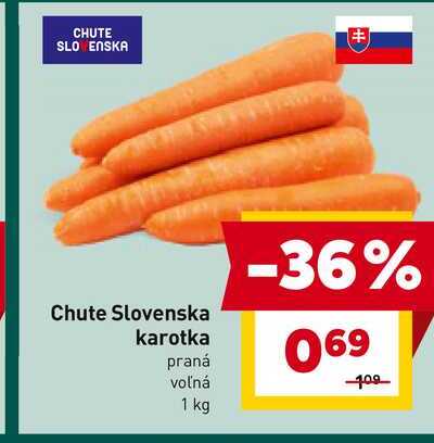 Karotka praná voľná 1 kg
