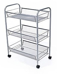 Regál na kolieskach ZELLER MESH 1