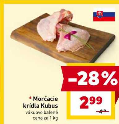 Morčacie krídla 1kg