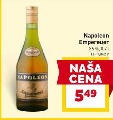 Napoleon Empereuer 26%, 0,7l