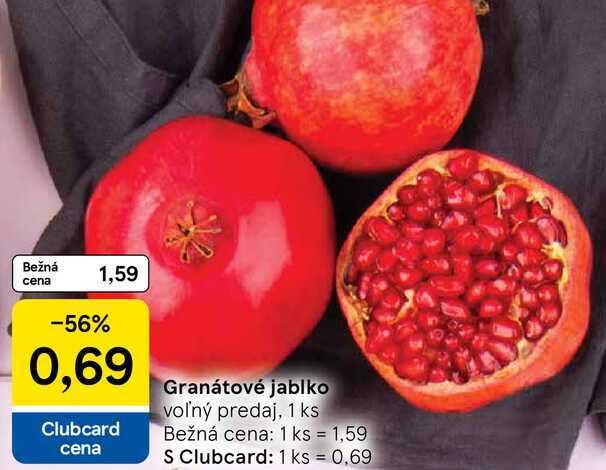 Granátové jablko, 1 ks