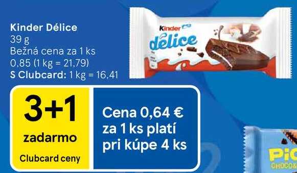 Kinder Délice, 39 g