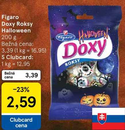 Figaro Doxy Roksy Halloween, 200 g 