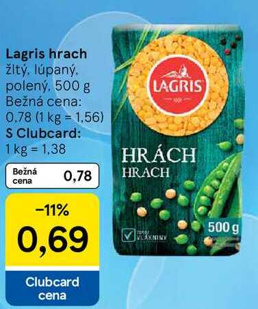 Lagris hrach, 500 g