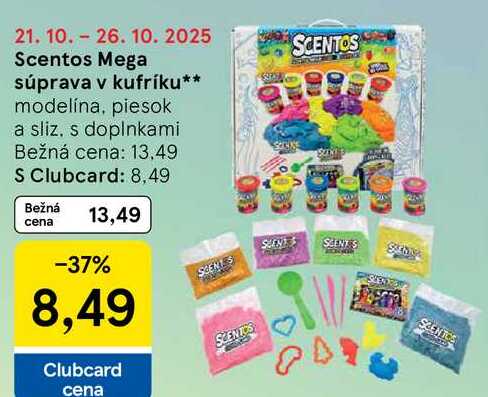 Scentos Mega súprava v kufríku