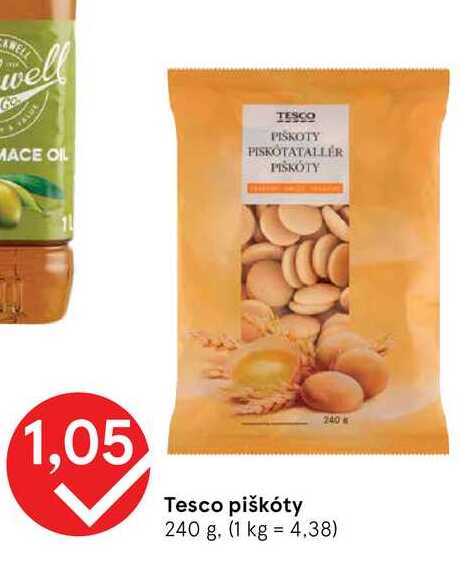 Tesco piškóty 240 g