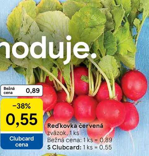 Red'kovka červená zväzok 1 ks