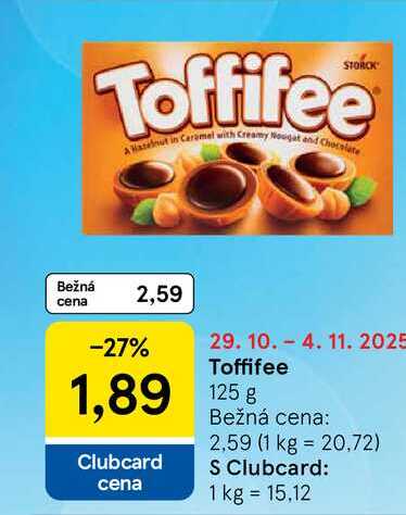 Storck Toffifee 125 g