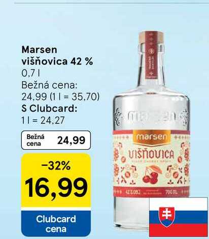 Marsen višňovica 42 % 0.7l