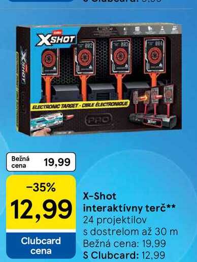 X-Shot interaktívny terč