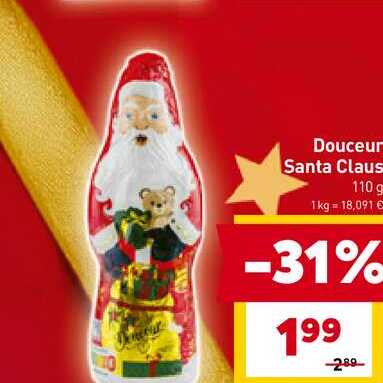 Douceur Santa Claus 110 g