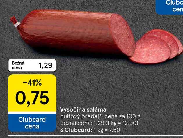 Vysočina saláma 100g
