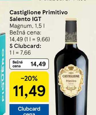 Castiglione Primitivo Salento IGT Magnum, 1,5 l