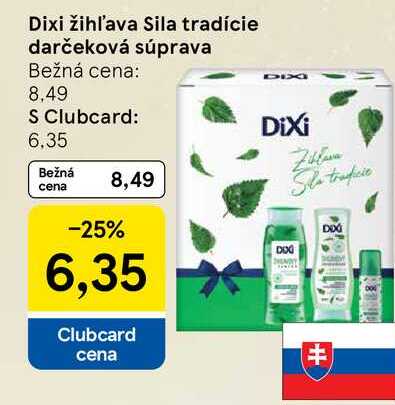 Dixi žihľava Sila tradície darčeková súprava