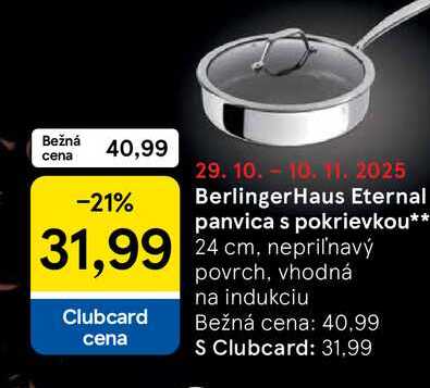Berlinger Haus Eternal panvica s pokrievkou