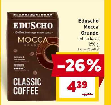 Eduscho Mocca Grande mletá káva 250 g