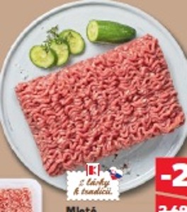 Z lásky k tradícii Mleté bravčové mäso