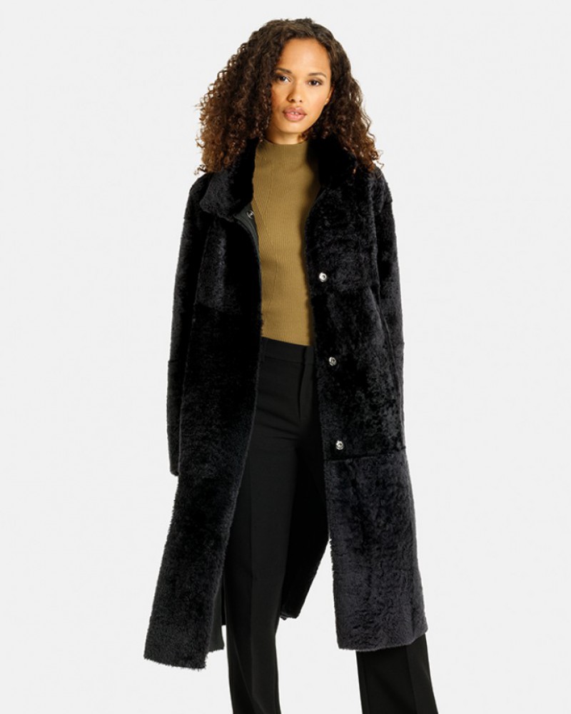 Plášť kožený WERNER CHRIST dámsky obojstr. MADITA 2359 666 AP