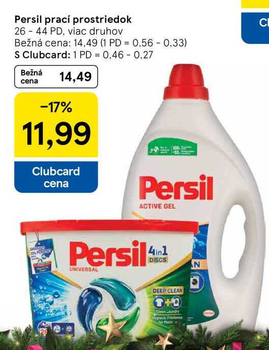 Persil prací prostriedok 26-44 PD, viac druhov
