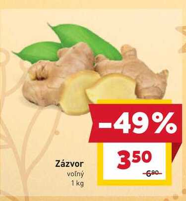 Zázvor voľný 1 kg 