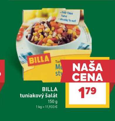 BILLA tuniakový šalát 150 g 