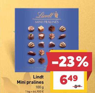 Lindt Mini pralines 100 g 