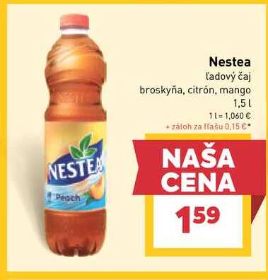 Nestea ľadový čaj 1,5l