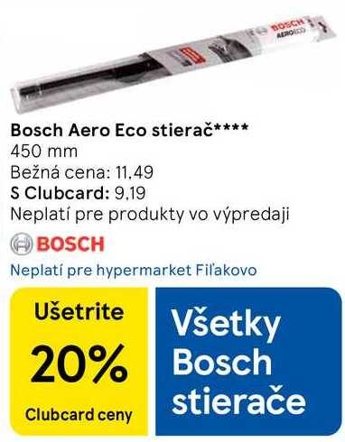 Bosch Aero Eco stierač 450 mm