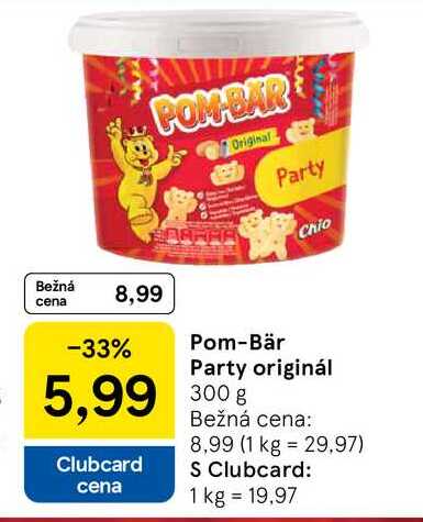 Pom-Bär Party originál 300 g 