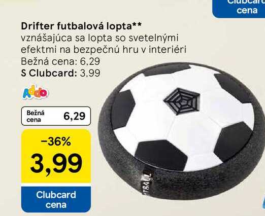 Drifter futbalová lopta