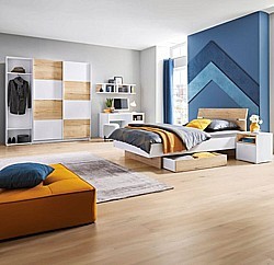 Izba pre mladých - šatníková skriňa