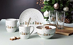 1: Séria riadu Becher Winterdorf - dezertný tanierik