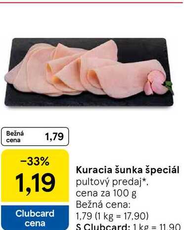 Kuracia šunka špeciál 100g