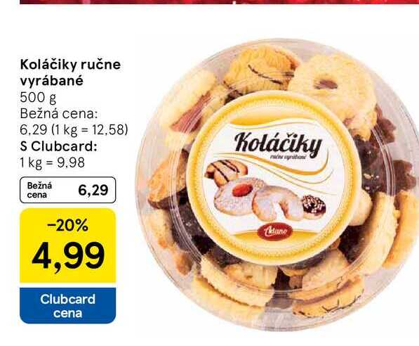 Koláčiky ručne vyrábané 500 g