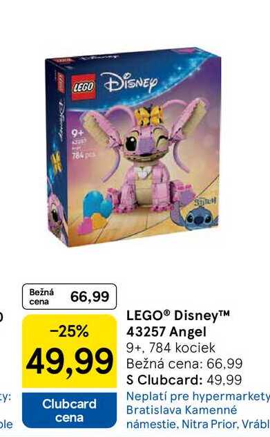 LEGO Disney Angel 9+, 784 kociek