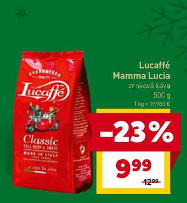 Lucaffé Mamma Lucia zrnková káva 500 g