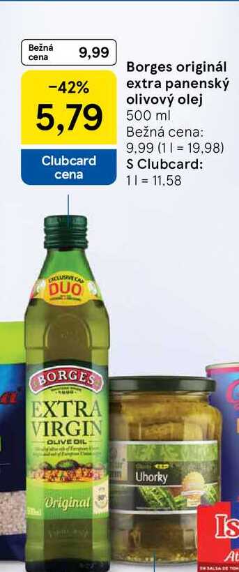 Borges originál extra panenský olivový olej 500 ml 