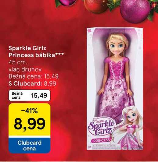 Sparkle Girlz Princess bábika 45 cm