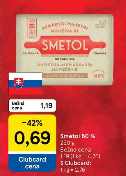 Smetol 80 % 250 g 