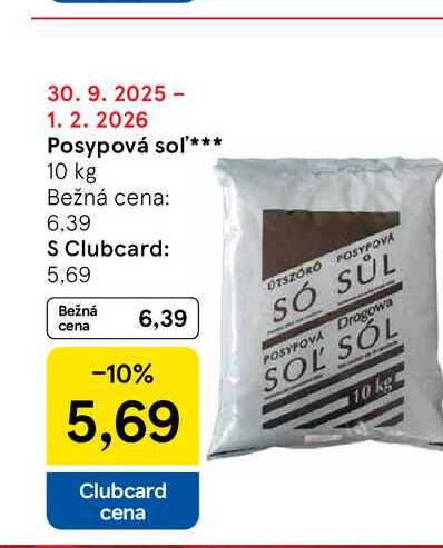 Posypová soľ 10 kg