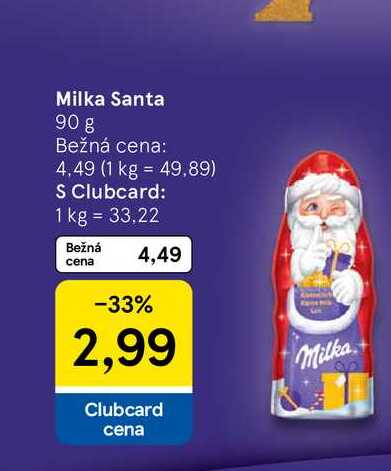 Milka Santa 90 g