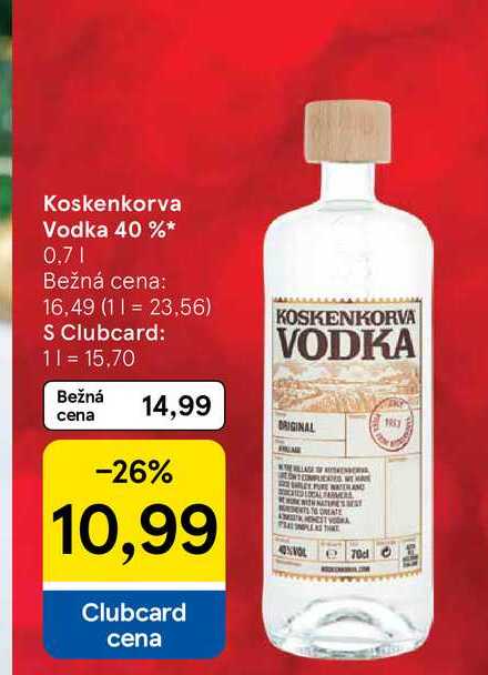 Koskenkorva Vodka 40 % 0,7l