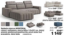 Sedacia súprava MONTREAL