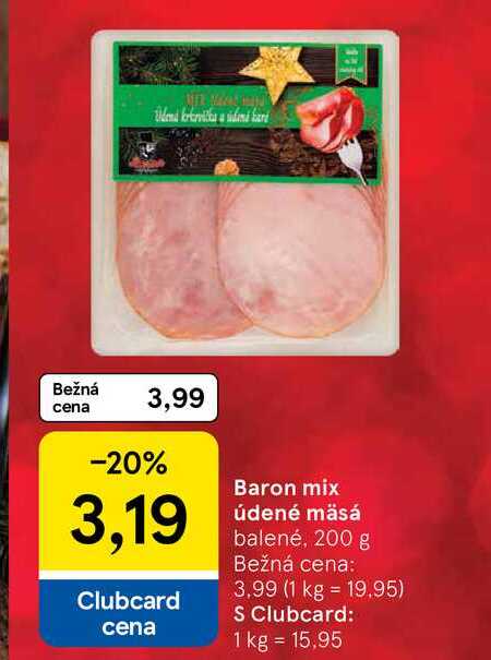 Baron mix údené mäsá balené, 200 g 