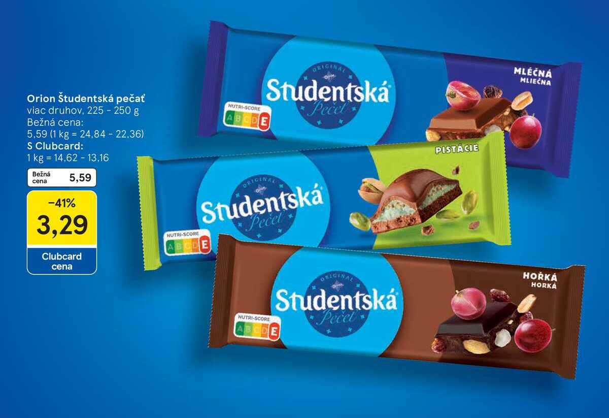 Orion Študentská pečať viac druhov, 225 - 250 g