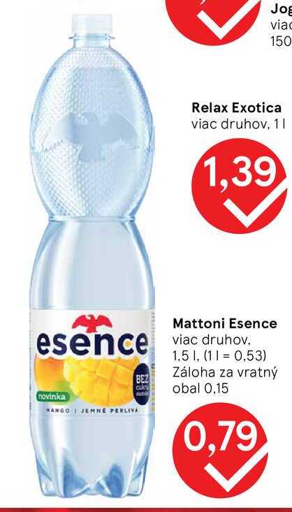 Mattoni Esence 1,5 l