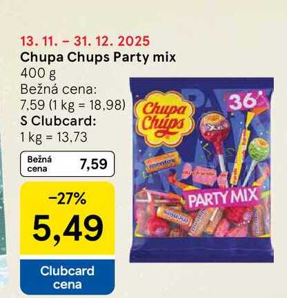 Chupa Chups Party mix 400 g