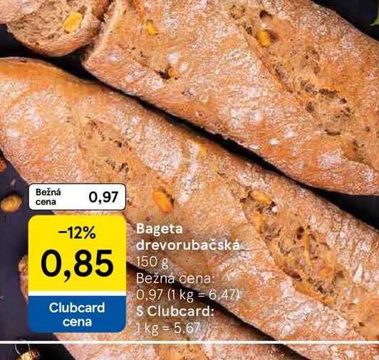 Bageta drevorubačská 150 g 