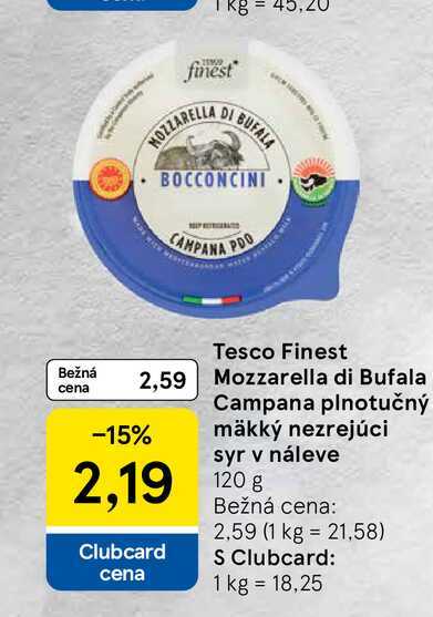 Campana plnotučný mäkký nezrejúci syr v náleve 120 g 